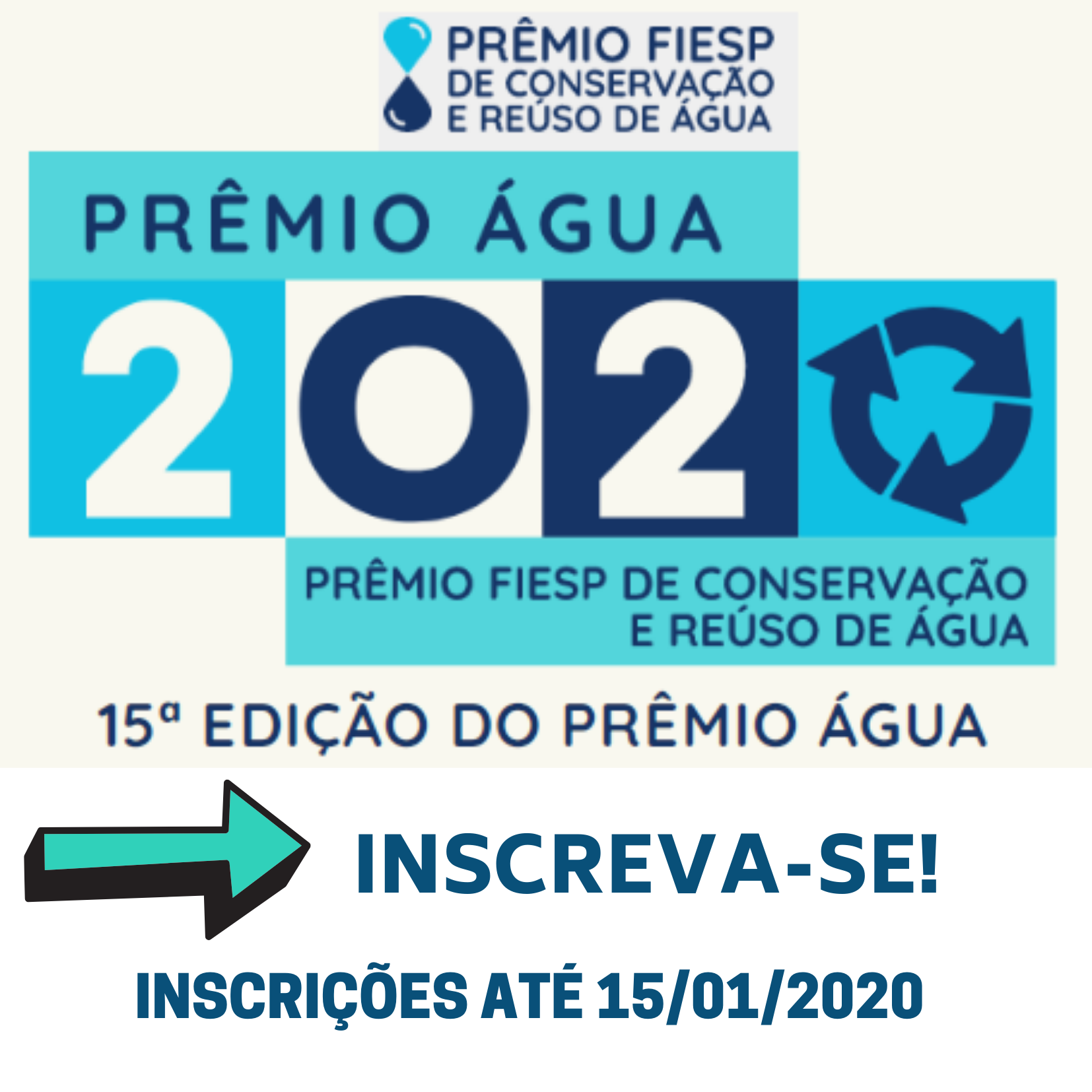 15ª Edição do Prêmio Água - Inscreva-se