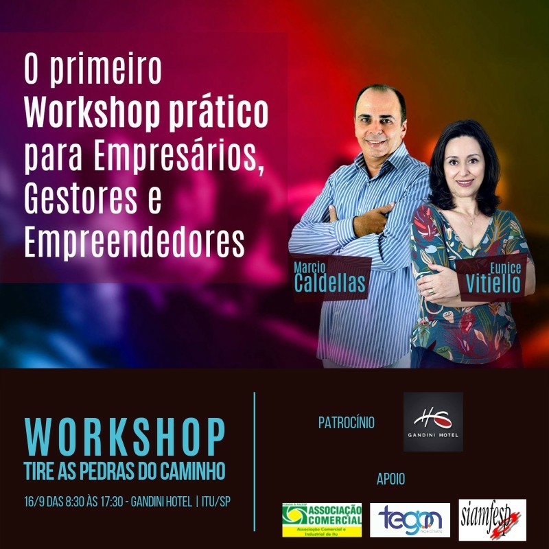 Workshop Tire as pedras do caminho Business