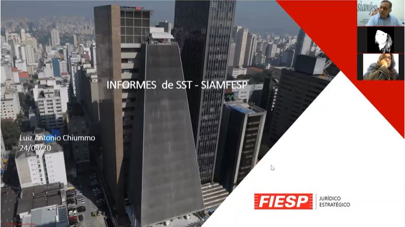 SIAMFESP promove Webinar sobre Revisão das NRs